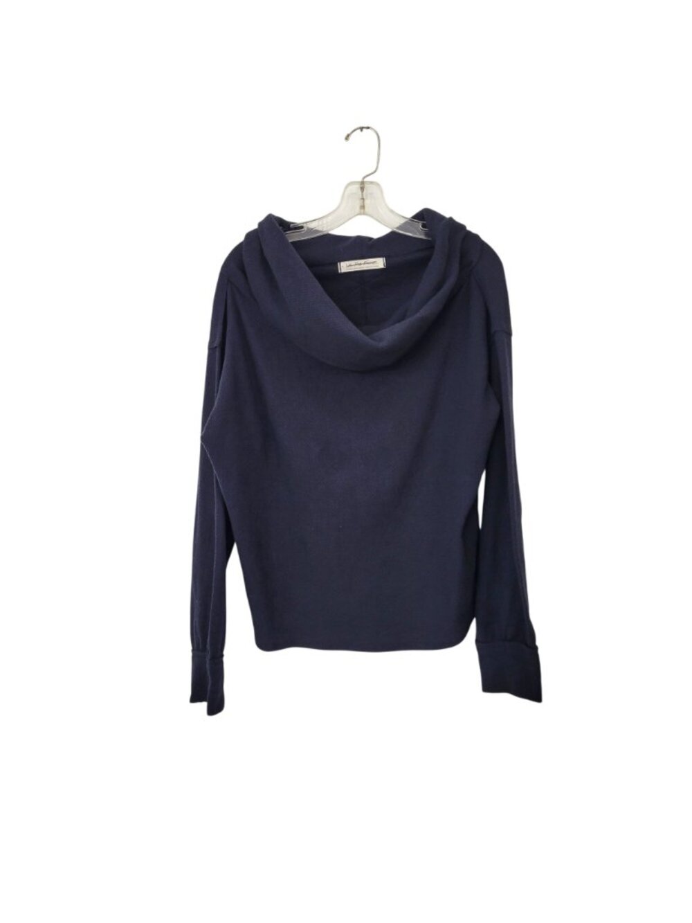 We The Free Hazy Heart Black Off-Shoulder Long-Sleeve Women's Top Medium - Picture 2 of 7